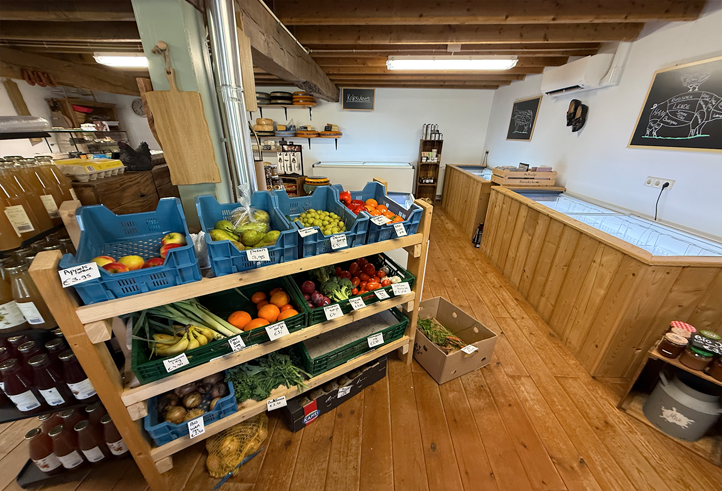 Landwinkel en streekproducten